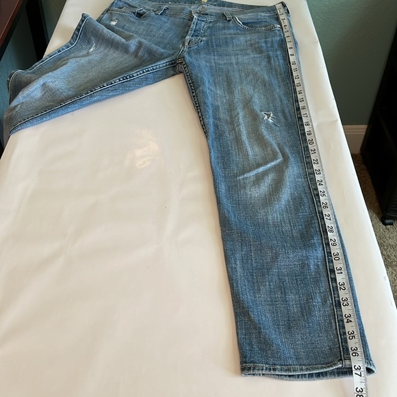 7 For All Mankind Josefina Skinny Boyfriend Size 28 - Picture 9 of 16